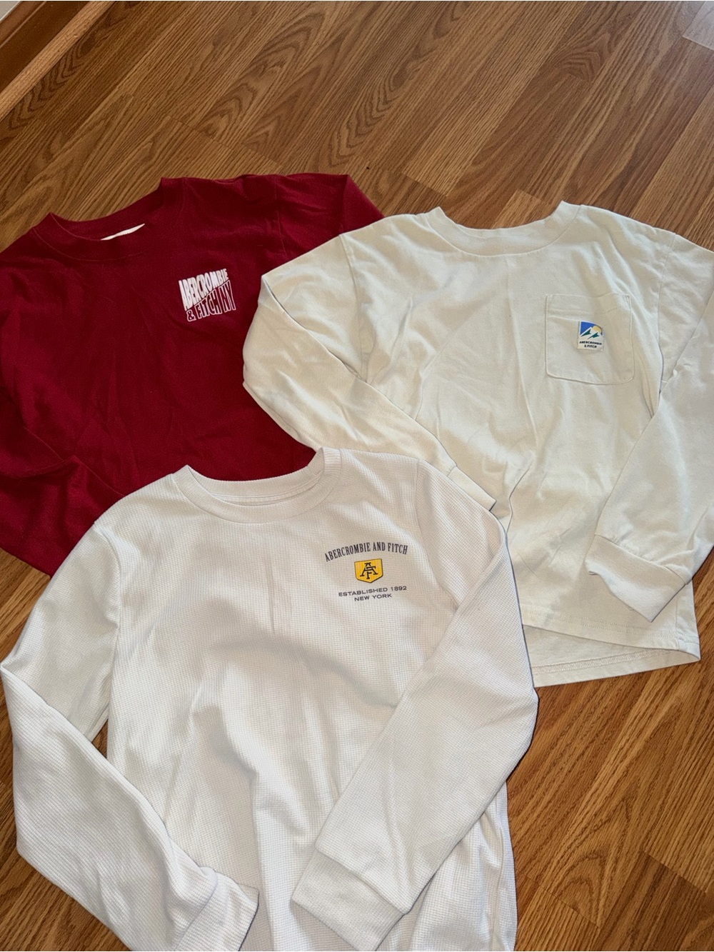 Abercrombie Kids Long-Sleeve Tees Boys 9/10
